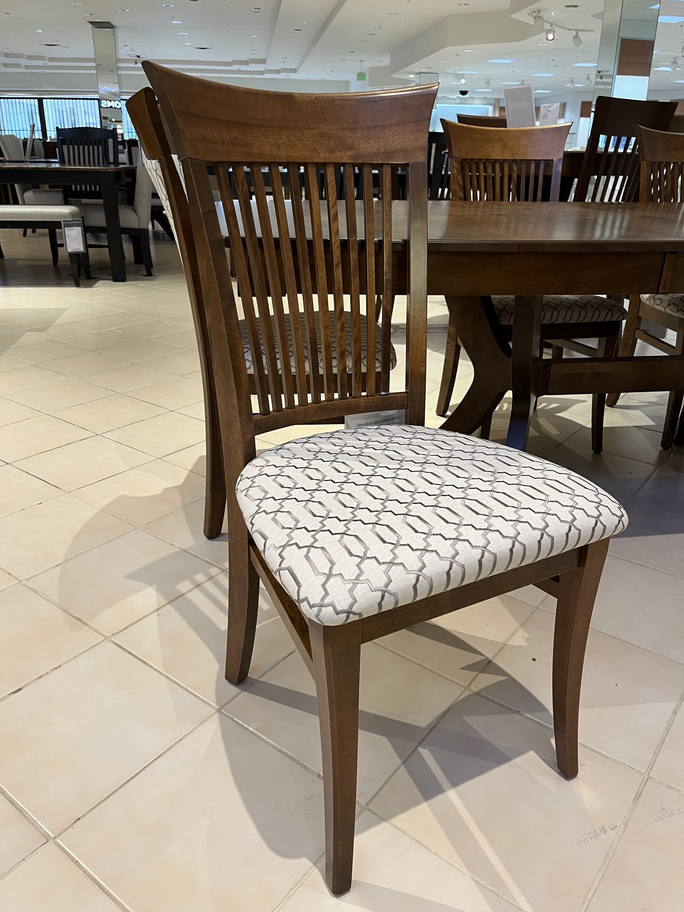 Canadel upholstered shop dining chairs